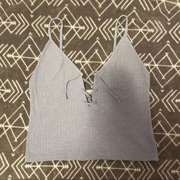 Brandy Melville Tops - John Galt tie up tank